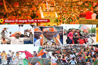 BJP Parivartan Yatra In Raipur
