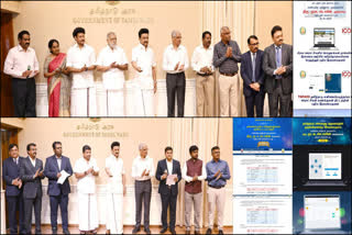 Chief Minister Stalin inaugurates school infrastructure plan and public charges payment website and Tamil Way Education website