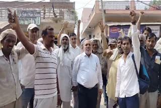 farmers protest in nuh