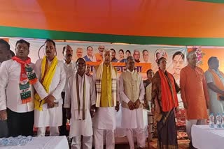 Sankalp Yatra of BJP State President Babulal Marandi in Dhanbad