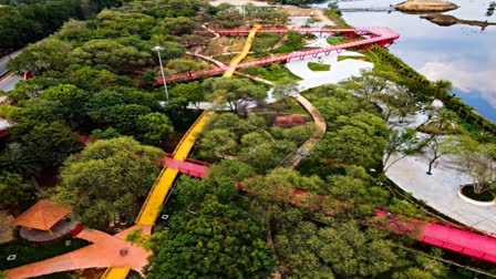 Lake Front Park at Hussain Sagar