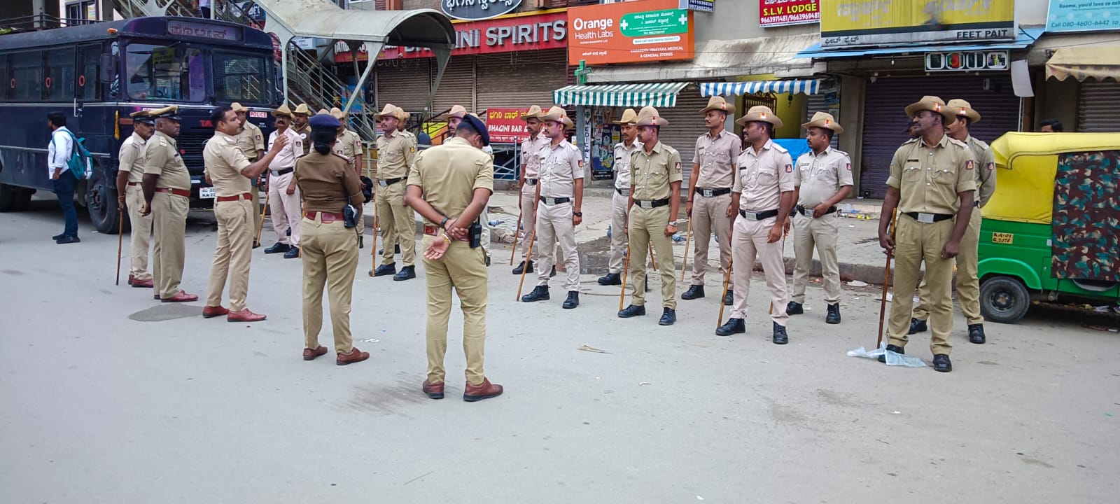 Bengaluru Police security