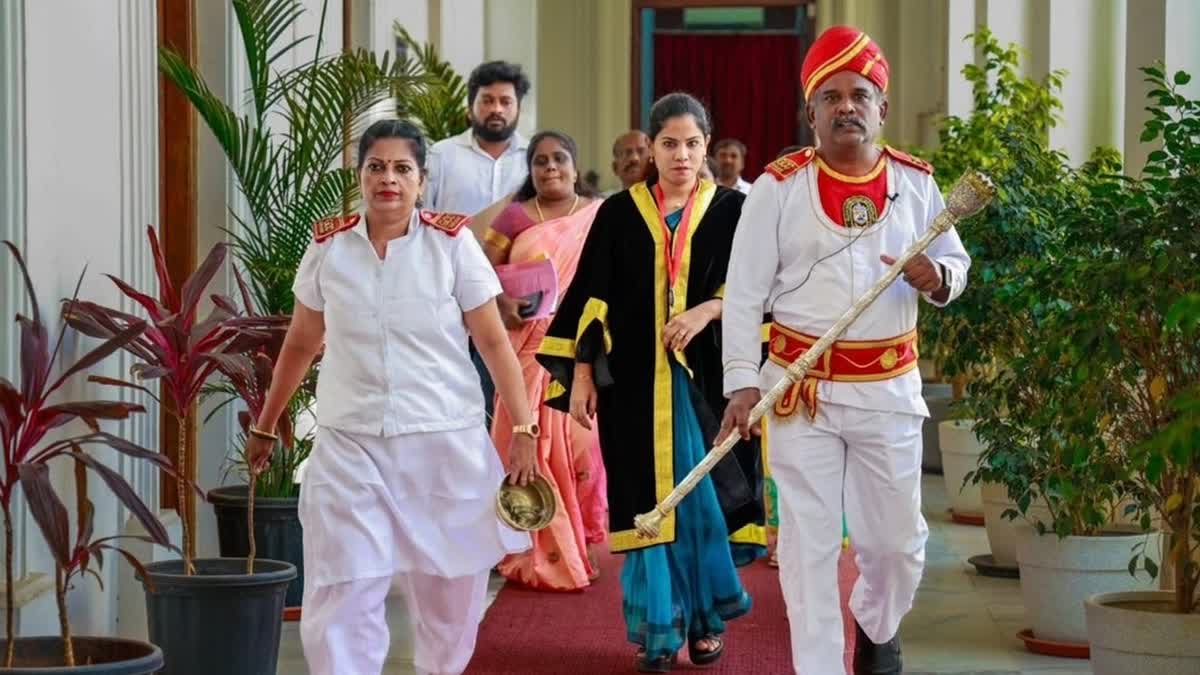 Transfer of the state's first female duffadar of Greater Chennai Corporation Mayor Priya to Manali zone has sparked controversy with the transferee alleging vendetta of the mayor's office linking her transfer to her wearing lipstick of the same colour worn by the mayor.