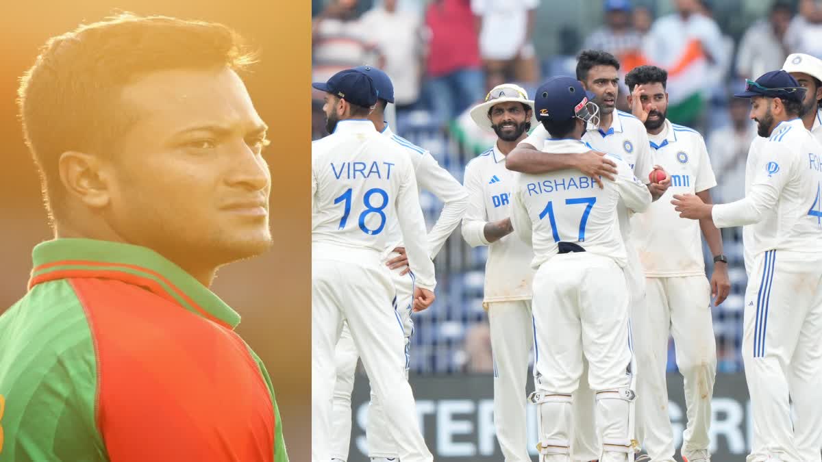 Ind vs Ban Shakib Al Hasan