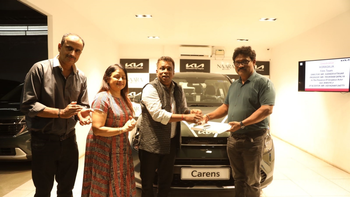 Trivikrama gifted a car to 'Koragajja' director Sudhir