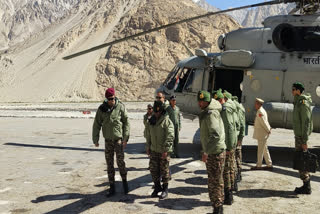 President Murmu Visits Siachen Base Camp In Ladakh