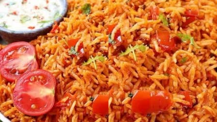 TOMATO RICE  SIMPLE TOMATO RICE RECIPE  TOMATO RICE RECIPE FOR LUNCH  TOMATO RICE IN Kannada