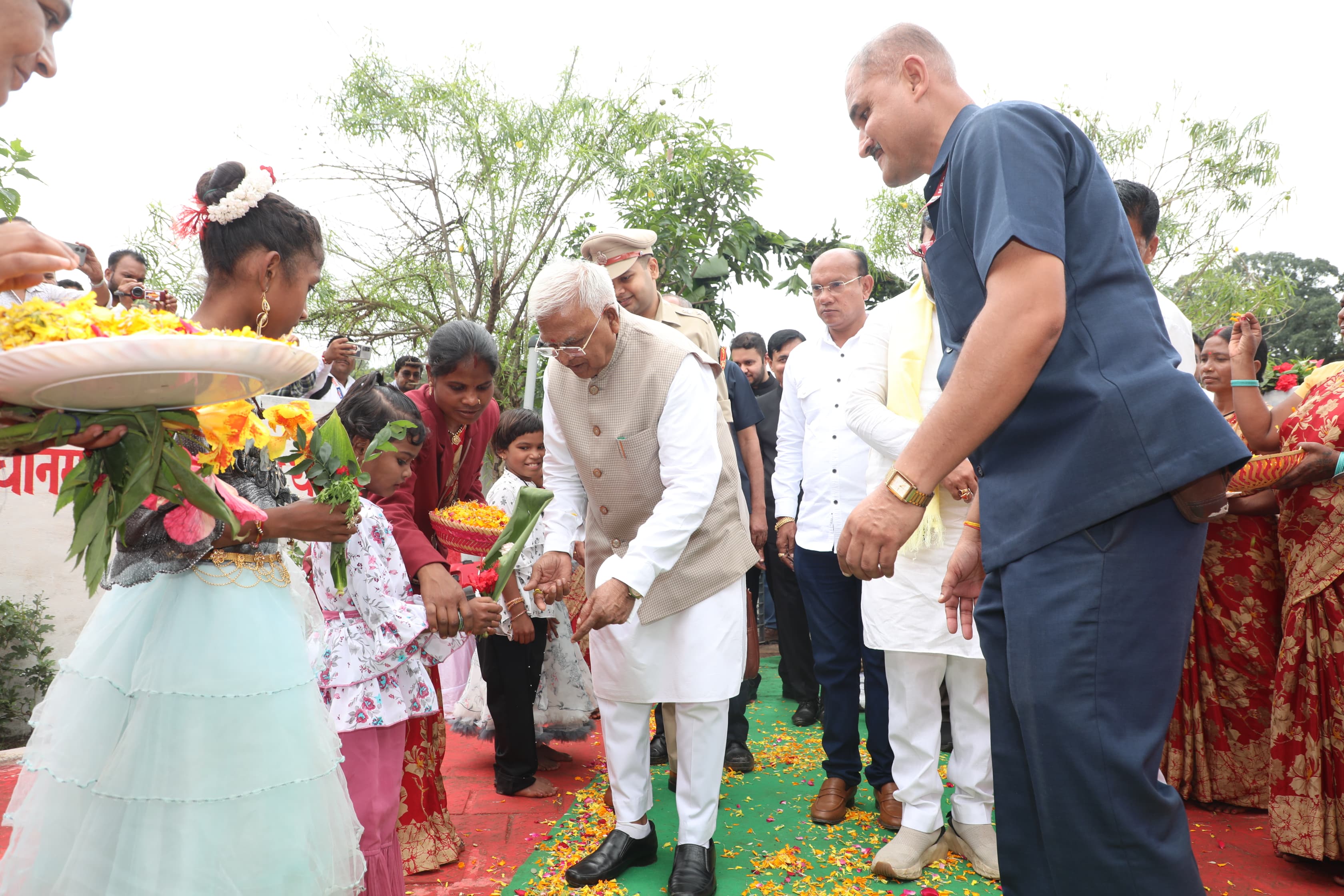 Mangubhai Patel CHINDI VISIT