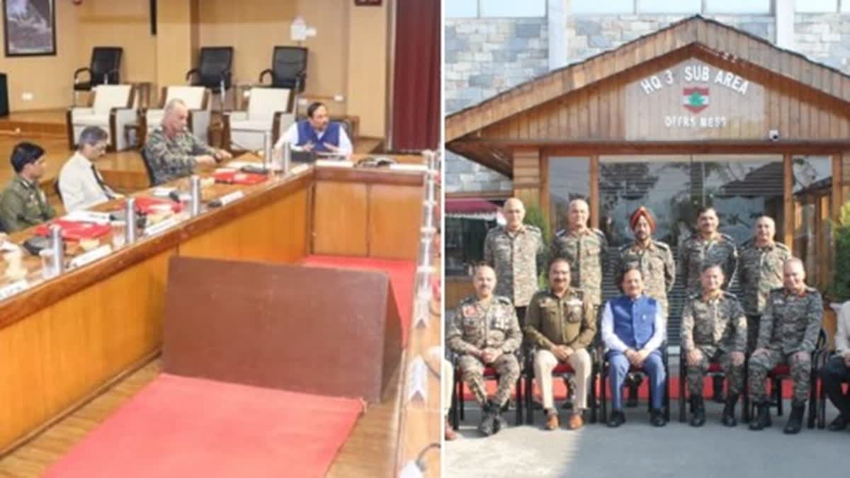 Joint security review meeting held in J&K's Srinagar
