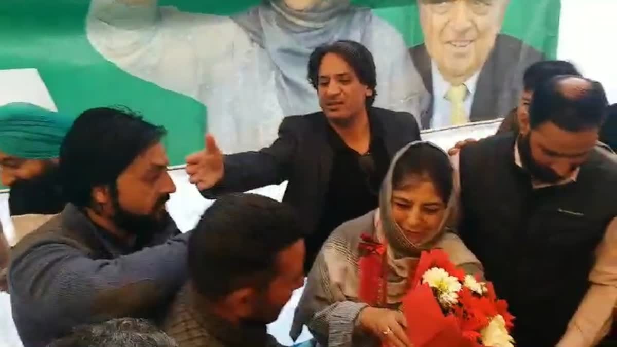 Mehbooba Mufti re-elected as PDP President for 3rd term