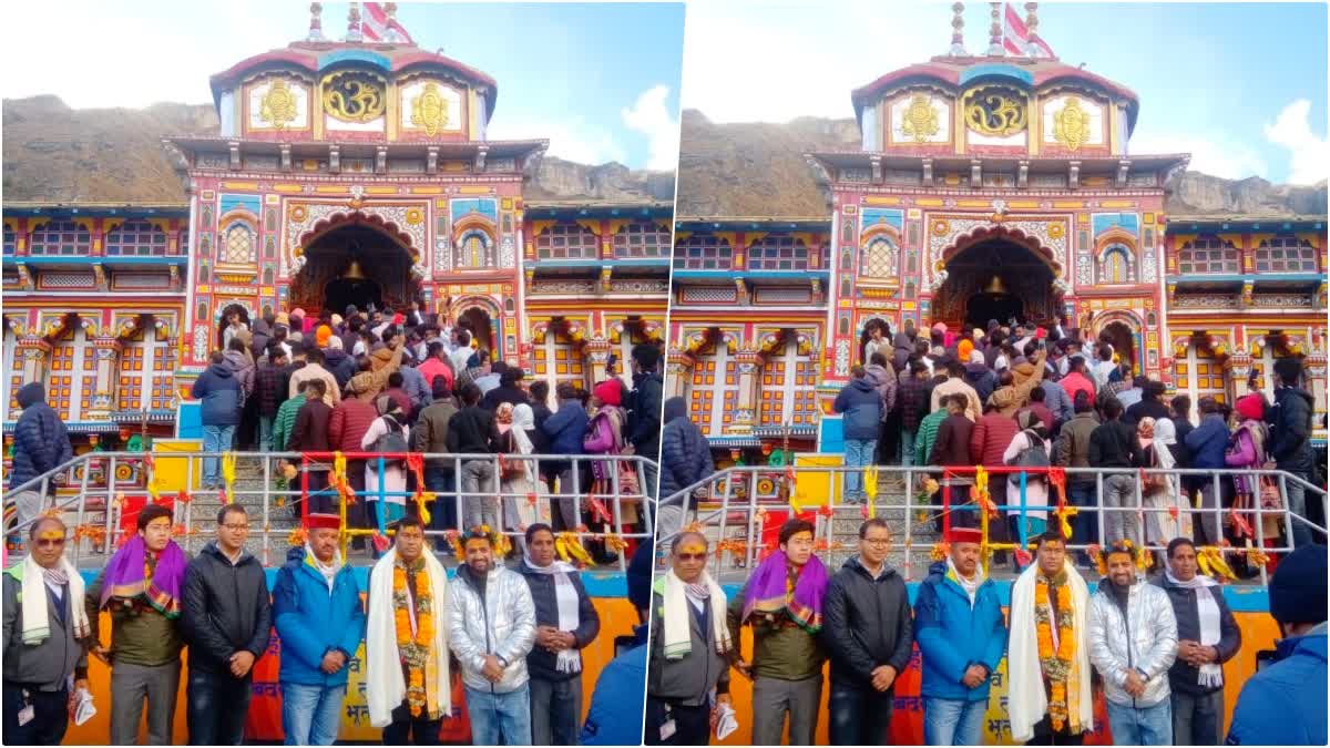 Rameswar Teli visit Badrinath Dham