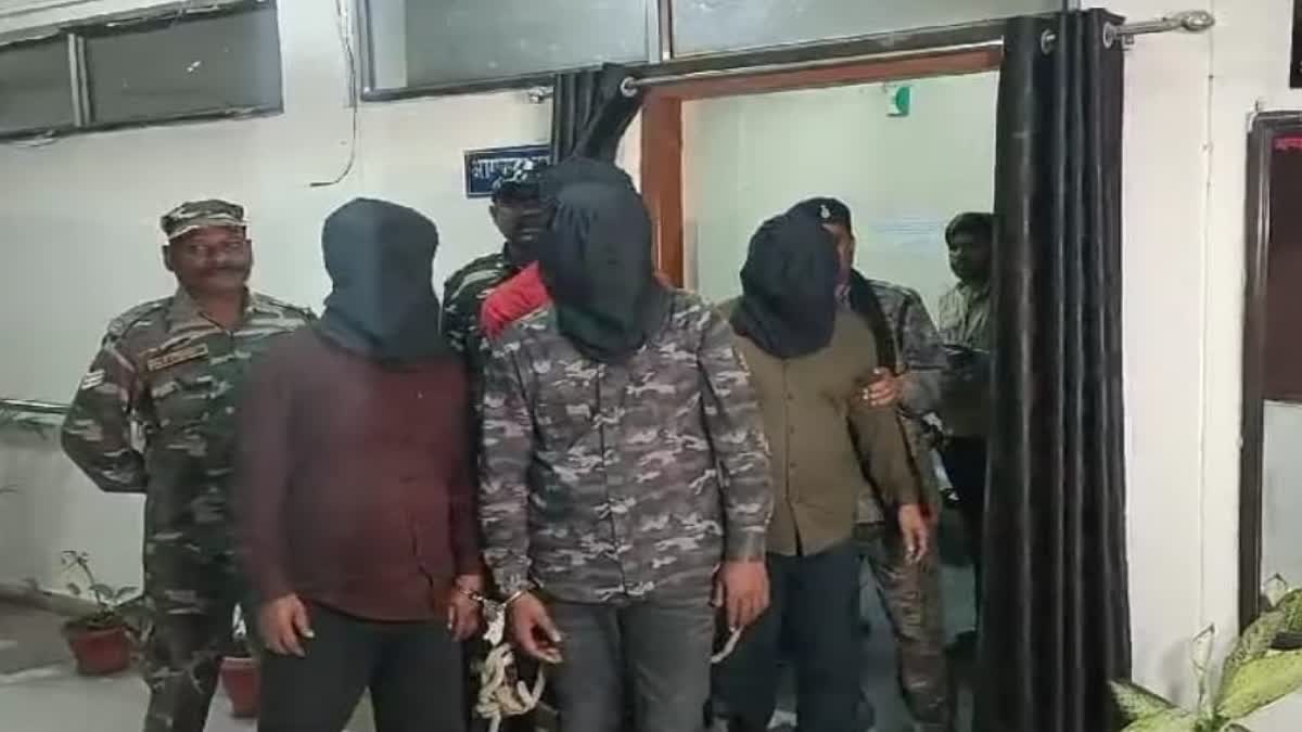 four youth arrested with pistol and bullets in Ranchi