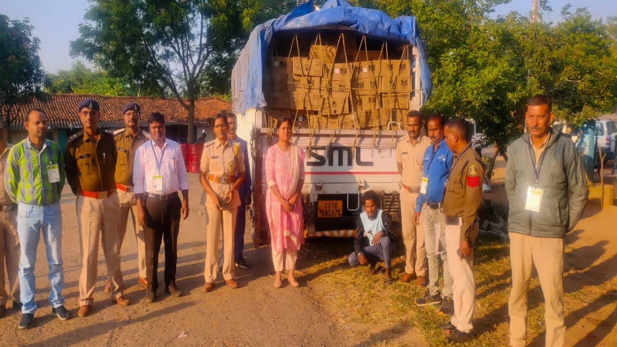 Liquor Worth lakhs Seized