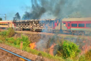 Fire Breaks in Pathankot Express