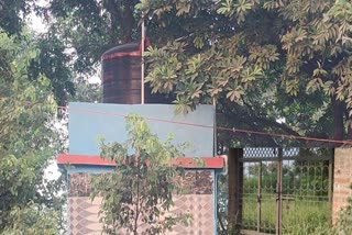 water tower in Ramgarh Municipal Council area