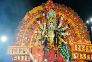 Goddess  Durga immersion in balangir