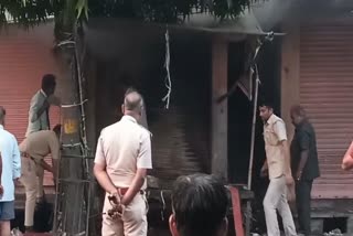 fire broke out in a firecracker shop