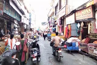 firecrackers in Haldwani market