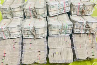 45 lakh cash recovered from car