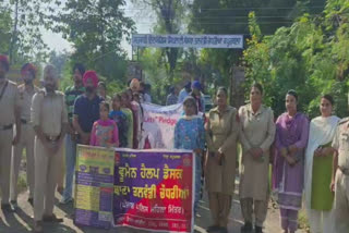 Police march in memory of martyrs in Kapurthala