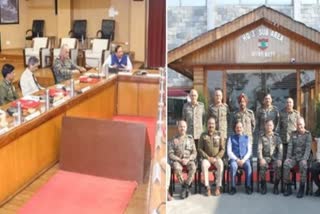 Joint security review meeting in Srinagar