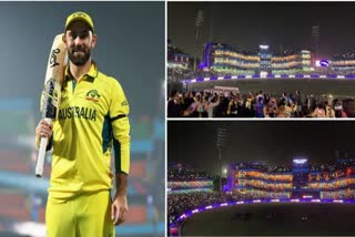 Glenn Maxwell says light show in match horrible for players