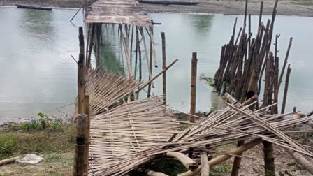 20 students injured after a bamboo bridge collapsed in Assam