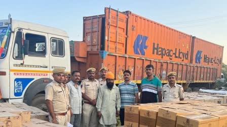 Sirohi police seized liquor,  seized liquor worth more than Rs 80 lakh