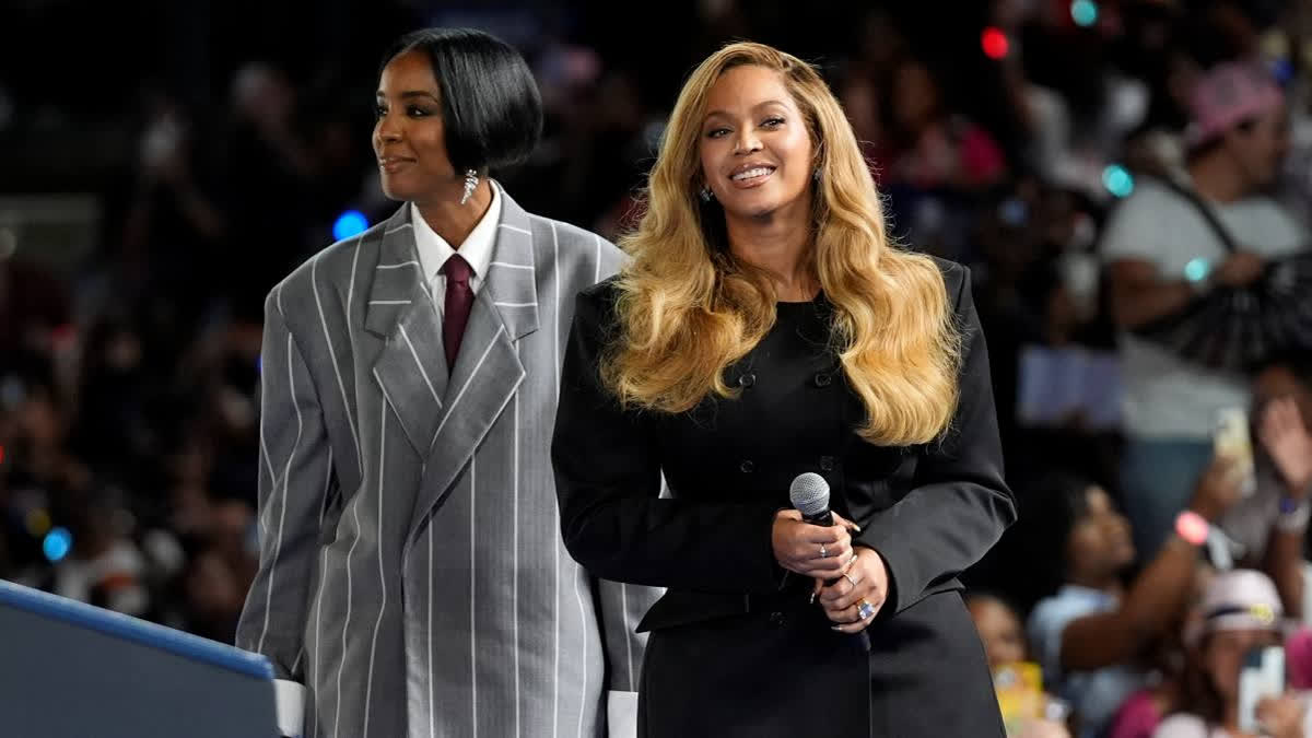 Beyonce and Leonardo DiCaprio rallied for Kamala Harris in Texas, urging voters to prioritize abortion rights and climate action in the upcoming presidential election.