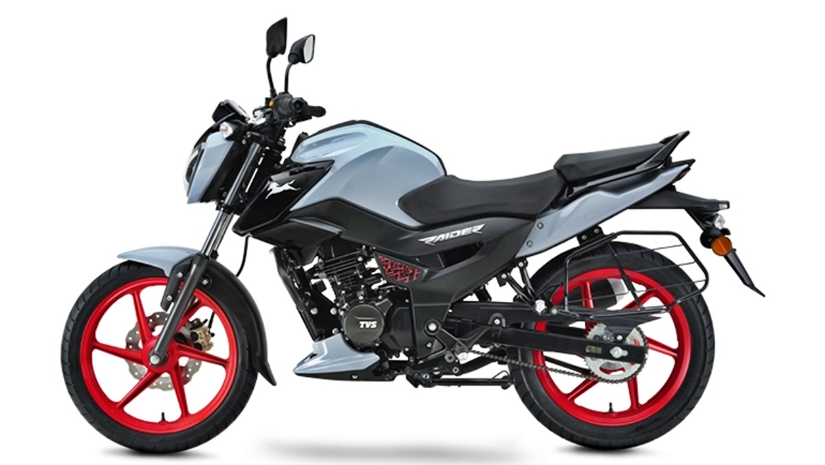 NEW TVS RAIDER IGO TWO WHEELER bike