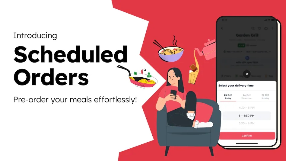 Zomato launches order scheduling feature