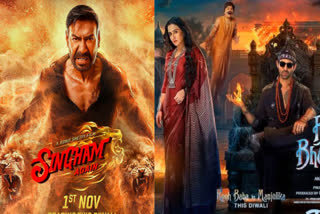 Singham Again Vs Bhool Bhulaiyaa 3