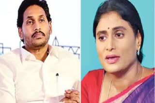 File photos of YS Jagan (Left) and Sharmila.