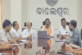 panchayat raj minister review meeting