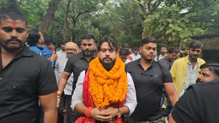 Candidates arrived to file nominations for Jharkhand assembly election