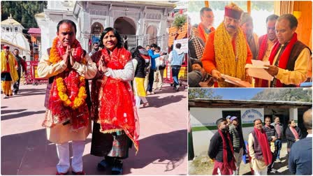 DHAN SINGH RAWAT REACHED GANGOTRI