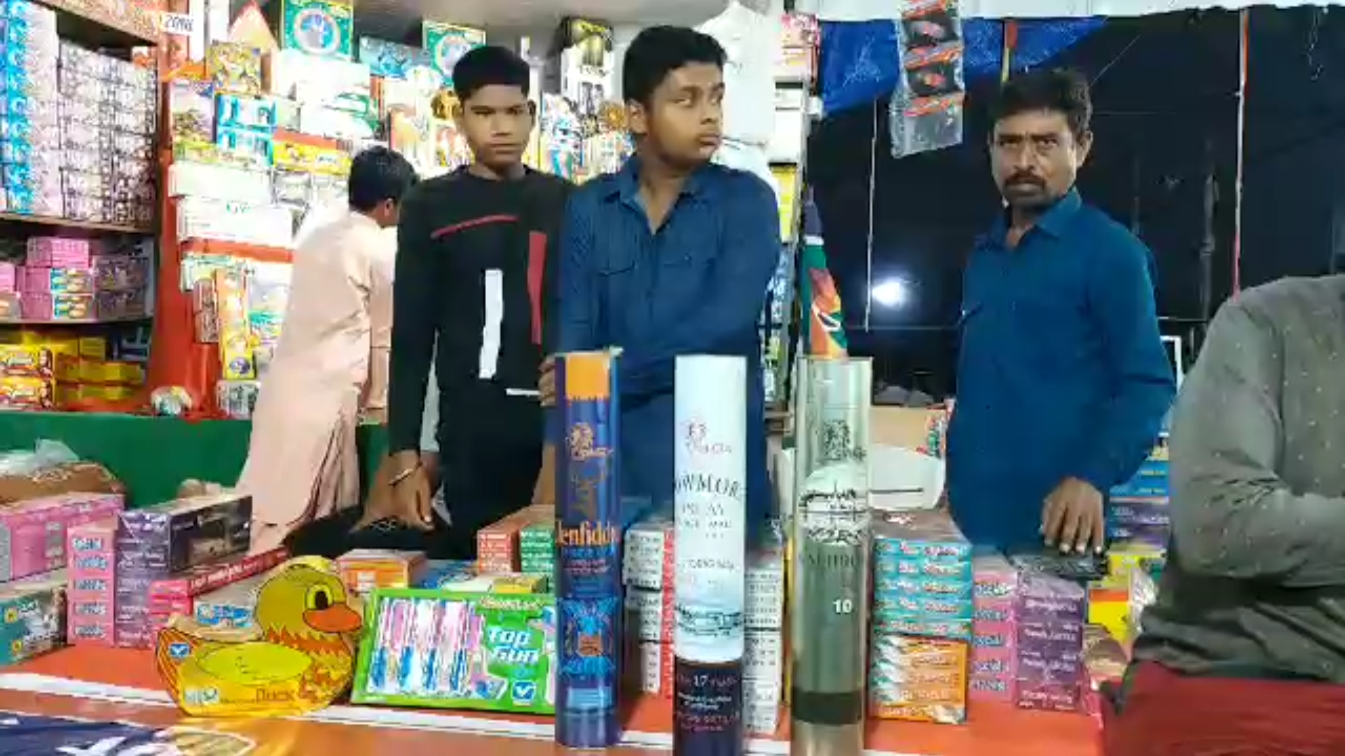 Raipur Fireworks Market