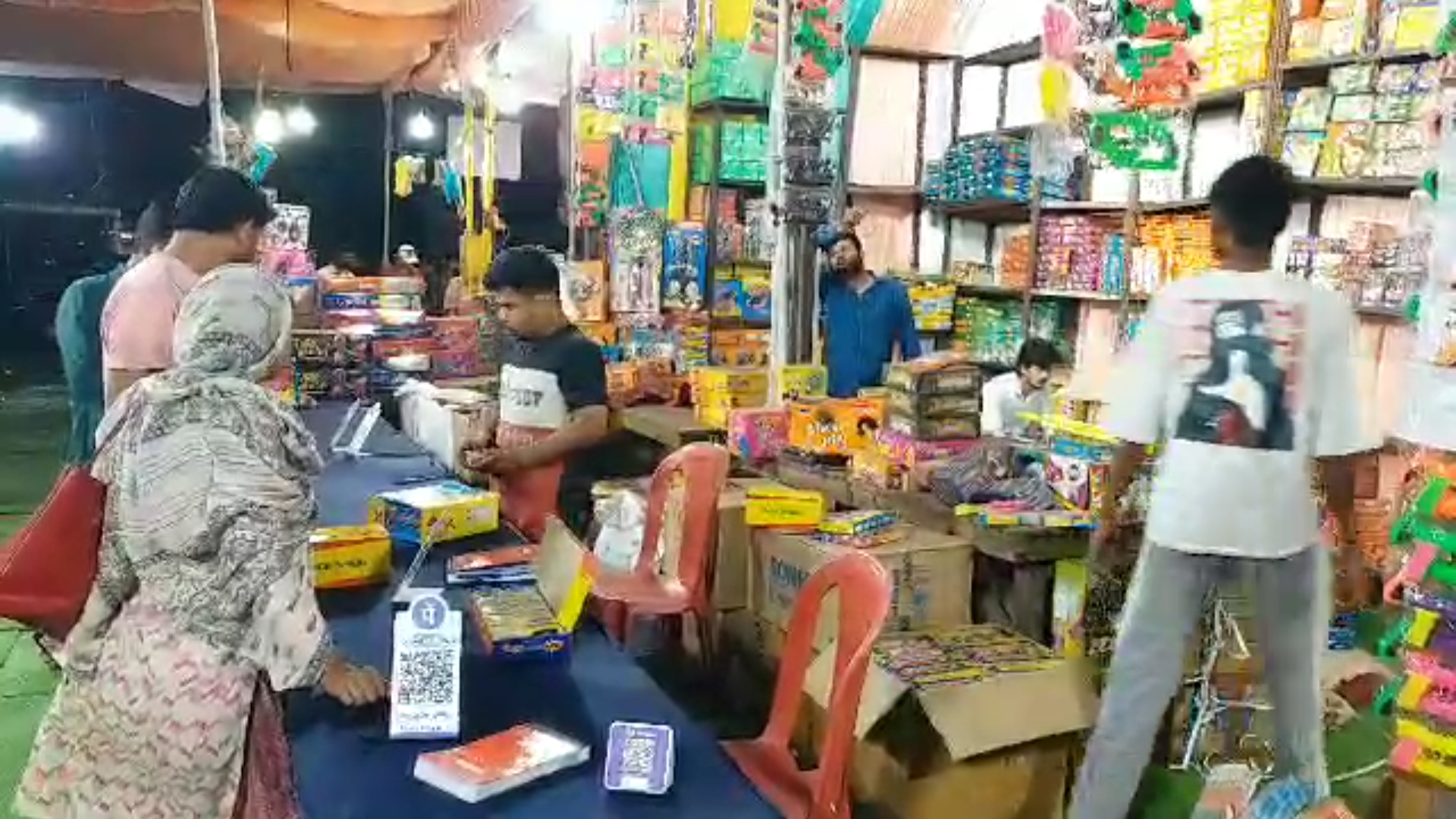 Raipur Fireworks Market