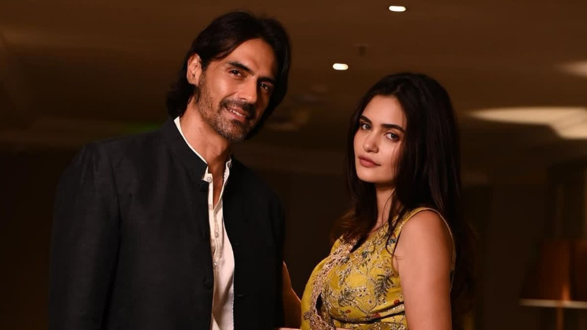 On the occasion of Arjun Rampal's 51st birthday, his girlfriend, who is a model, took to social media to express her heartfelt wishes for the actor. Overwhelmed by the love, Arjun responded to the post with a sweet reply.