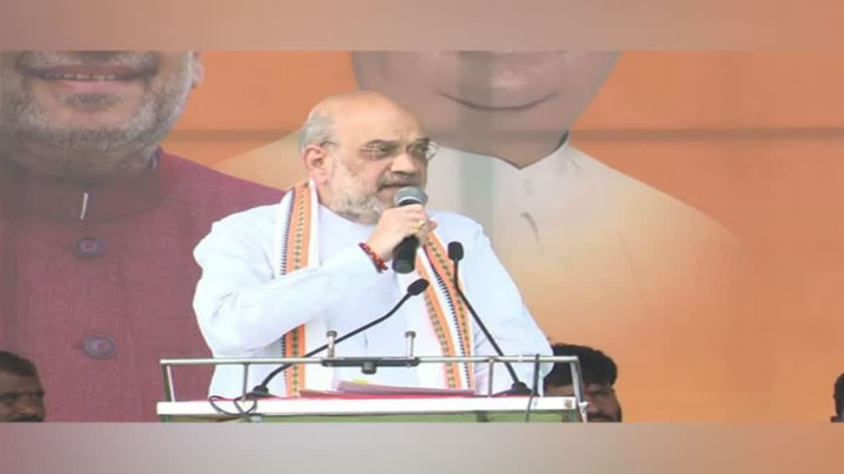 DEAL BETWEEN CONG AND BRS TO MAKE KCR AS CM AND RAHUL GANDHI AS PM ALLEGES AMIT SHAH