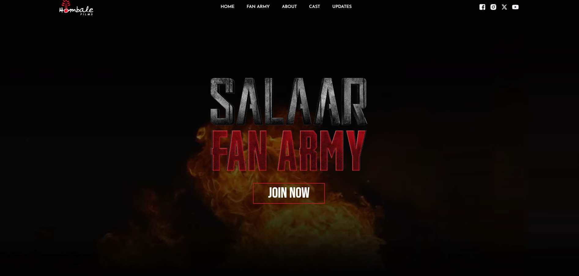 Salaar team promotional campaign Salaar Fan Army  Salaar Fan Army  സലാർ ടീം സർപ്രൈസ്  Salaar Part 1 Ceasefire  Prabhas  Prabhas Salaar  Salaar release  Salaar promotional campaign  പ്രഭാസ്  പ്രഭാസ് നായകനായി സലാർ  സലാർ  സലാർ ഫാൻ ആർമി  സലാർ റിലീസ്  ആരാധകർക്കായി സർപ്രൈസൊരുക്കി സലാർ ടീം  Salaar team with Salaar Fan Army