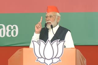 PM Modi targets Congress in Telangana