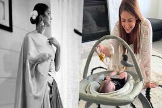 Being a mother has brought great joy to actor Ileana D'Cruz's life since her first child, Koa Phoenix Dolan, arrived in August of this year. Throughout her pregnancy, she remained active on social media, keeping her fans in the loop. She recently shared a throwback photo from her pregnancy days, expressing a sense of surrealism as she gazes at her son now, a year later.