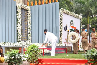 15th anniversary of Mumbai terror attack: Maharashtra Governor, CM, Deputy CM pay tributes to martyred jawans and police officers