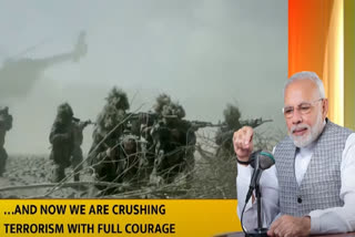 India crushing terrorism with all its courage: PM Modi