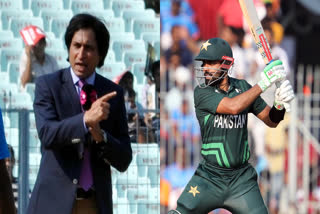 Ramiz Raja Criticizes Babar Azam  Cricket World Cup 2023  Babar Azam in Cricket World Cup 2023  Ramiz Raja  Babar Azam  ബാബര്‍ അസമിനെ വിമര്‍ശിച്ച് റമീസ് രാജ  റമീസ് രാജ  ബാബര്‍ അസമിനെക്കുറിച്ച് റമീസ് രാജ  ബാബര്‍ അസം  ബാബര്‍ അസം ഏകദിന ലോകകപ്പ് 2023