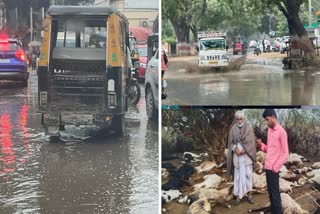 Rain in Barmer and Sirohi