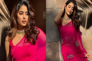 Janhvi Kapoor Saree Photos