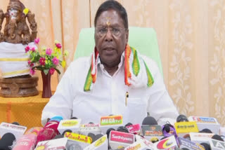 EX CM Narayanasamy said We are going to see the President because predatory regime in Puducherry
