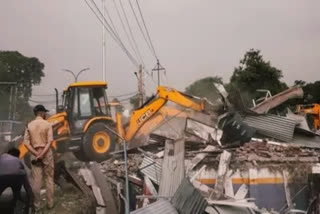 Demolition drive carried out in J-K's Kishtwar